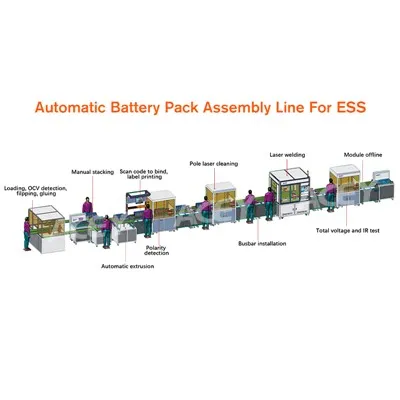 Skladování energie lithiové baterie automatické montážní linky